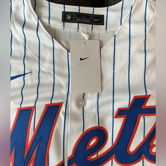 Nike Authentic New York Mets Pete Alonso #20 MLB Baseball Jersey Men's Sz XL - Picture 5 of 8